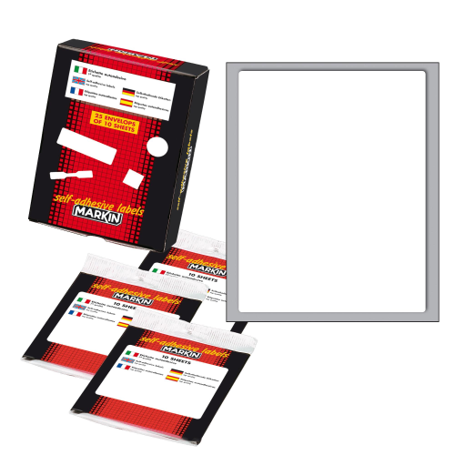 CF100 ETICHETTE 142X110 BIANCA